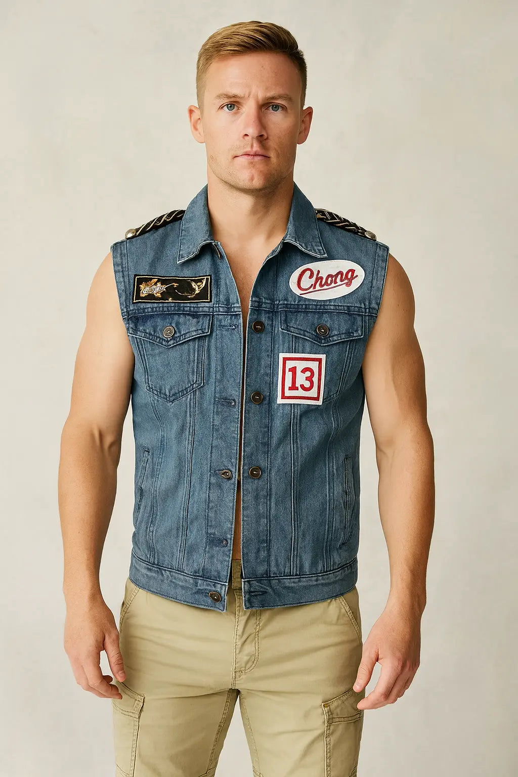 Tommy Chong Up in Smoke Roaches Denim Vest – Cheech & Chong Inspired My Store