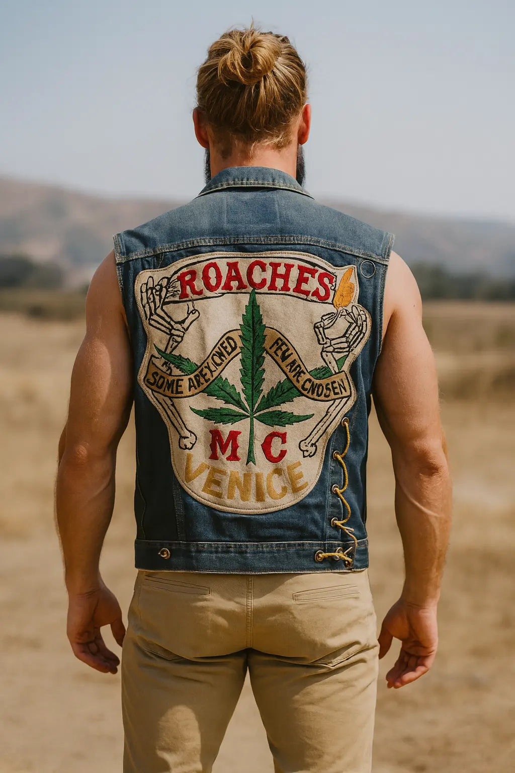 Tommy Chong Up in Smoke Roaches Denim Vest – Cheech & Chong Inspired My Store
